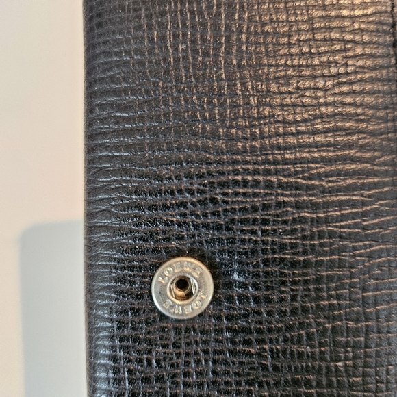 Excellent Condition Loewe 6 Ring Key Holder Black Leather - Picture 12 of 13